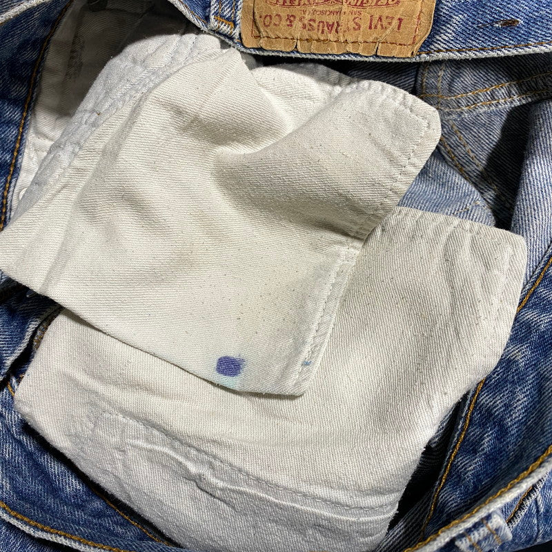 【中古品】【メンズ】 Levi's リーバイス DENIM PANTS 00501-0115 デニムパンツ 刻印501 USA製 ジーンズ 157-260623-as-15-izu サイズ：34×30 カラー：インディゴ 万代Net店