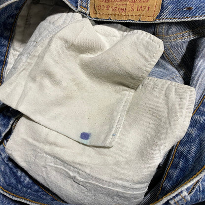 【中古品】【メンズ】 Levi's リーバイス DENIM PANTS 00501-0115 デニムパンツ 刻印501 USA製 ジーンズ 157-260623-as-15-izu サイズ：34×30 カラー：インディゴ 万代Net店