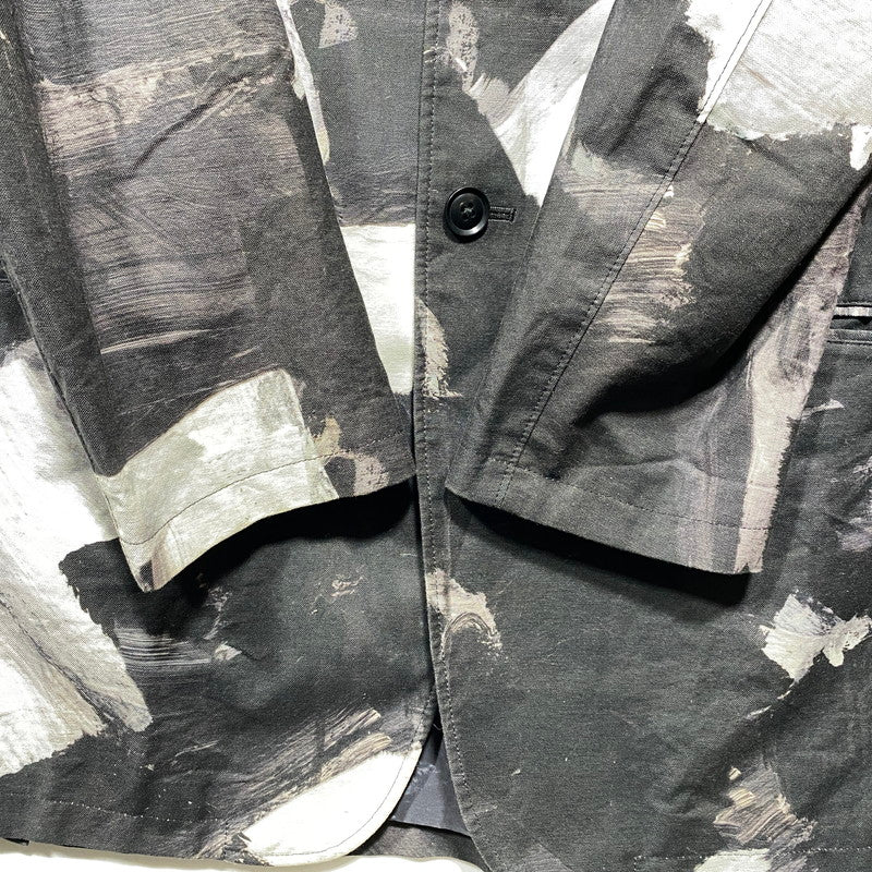 【中古品】【メンズ】 Yohji Yamamoto POUR HOMME ヨウジヤマモトプールオム 3B TAILORED JACKET HO-J64-022 16SS テーラードジャケット 140-260624-as-08-izu サイズ：3 カラー：ブラック系 万代Net店