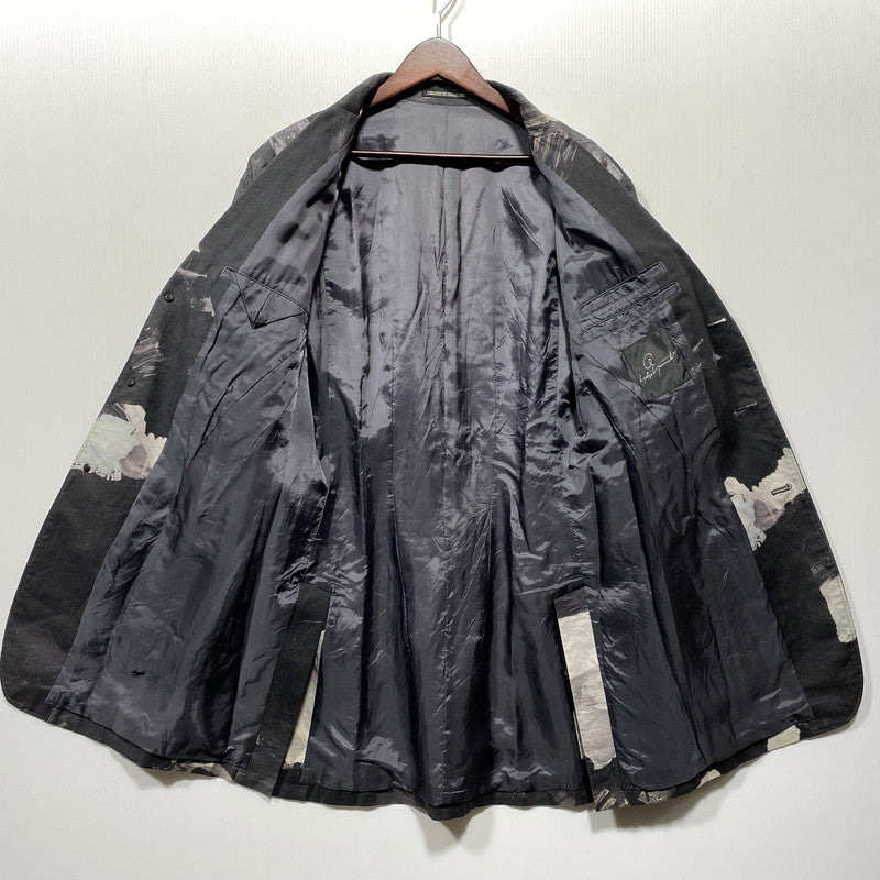 【中古品】【メンズ】 Yohji Yamamoto POUR HOMME ヨウジヤマモトプールオム 3B TAILORED JACKET HO-J64-022 16SS テーラードジャケット 140-260624-as-08-izu サイズ：3 カラー：ブラック系 万代Net店