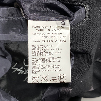 【中古品】【メンズ】 Yohji Yamamoto POUR HOMME ヨウジヤマモトプールオム 3B TAILORED JACKET HO-J64-022 16SS テーラードジャケット 140-260624-as-08-izu サイズ：3 カラー：ブラック系 万代Net店
