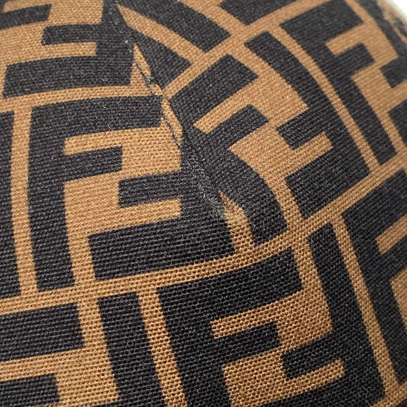 【中古品】【メンズ/レディース】 FENDI フェンディ FXQ768 A660 TU 65050010 ズッカ柄 BASEBALL CAP ベースボール キャップ 帽子 183-260624-cs-05-izu サイズ：F カラー：ブラウン 万代Net店