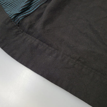 【中古品】【メンズ】 WACKO MARIA ワコマリア LS STRIPE SHIRT ロングスリーブ ストライプ シャツ トップス 長袖 142-260702-cs-03-izu サイズ：M カラー：ブラック×グリーン系 万代Net店