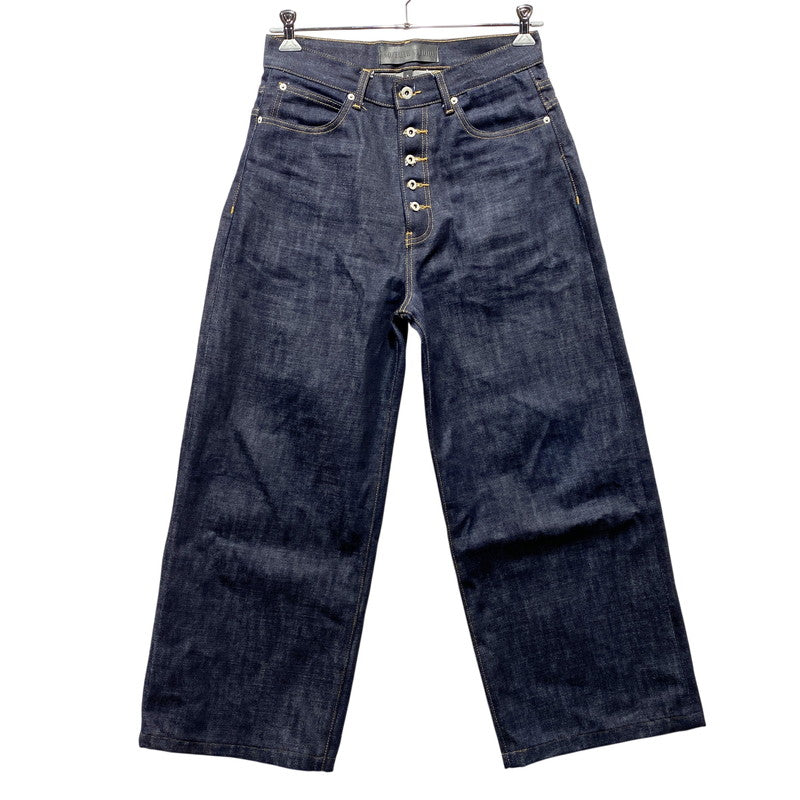【中古品】【メンズ】 NO FAITH STUDIOS ノーフェイスストゥディオス RAW DENIM JAPANESE LOOSE FIT ロウ デニム ジャパニーズ ルーズ フィット デニムパンツ ズボン ボトムス 151-260626-ya-01-izu サイズ：S カラー：インディゴ 万代Net店