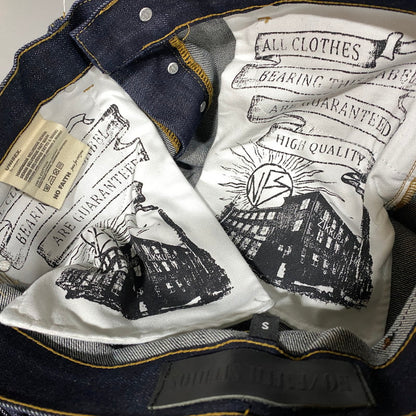【中古品】【メンズ】 NO FAITH STUDIOS ノーフェイスストゥディオス RAW DENIM JAPANESE LOOSE FIT ロウ デニム ジャパニーズ ルーズ フィット デニムパンツ ズボン ボトムス 151-260626-ya-01-izu サイズ：S カラー：インディゴ 万代Net店
