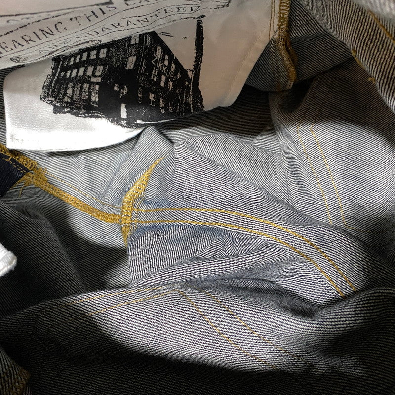 【中古品】【メンズ】 NO FAITH STUDIOS ノーフェイスストゥディオス RAW DENIM JAPANESE LOOSE FIT ロウ デニム ジャパニーズ ルーズ フィット デニムパンツ ズボン ボトムス 151-260626-ya-01-izu サイズ：S カラー：インディゴ 万代Net店