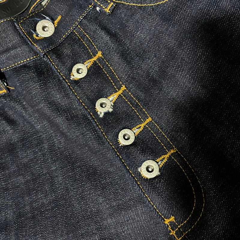 【中古品】【メンズ】 NO FAITH STUDIOS ノーフェイスストゥディオス RAW DENIM JAPANESE LOOSE FIT ロウ デニム ジャパニーズ ルーズ フィット デニムパンツ ズボン ボトムス 151-260626-ya-01-izu サイズ：S カラー：インディゴ 万代Net店