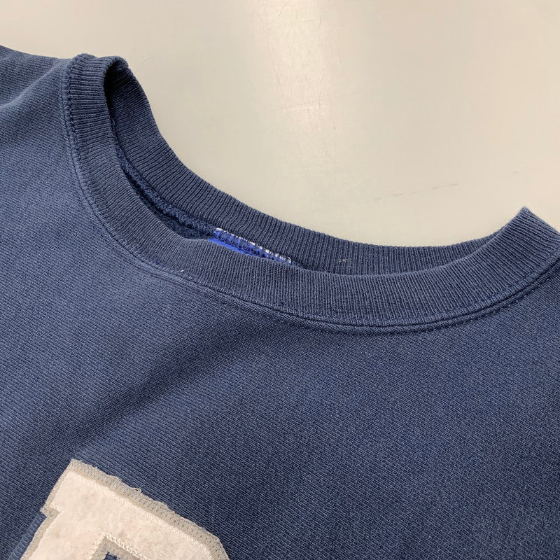 【中古品】【メンズ】 CHAMPION チャンピオン メキシコ製 00S LBI REVERSE WEAVE SWEATSHIRT リバース ウィーブ スウェット トップス 146-260801-yn-08-izu サイズ：XL カラー：ネイビー 万代Net店