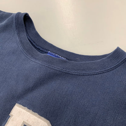 【中古品】【メンズ】 CHAMPION チャンピオン メキシコ製 00S LBI REVERSE WEAVE SWEATSHIRT リバース ウィーブ スウェット トップス 146-260801-yn-08-izu サイズ：XL カラー：ネイビー 万代Net店