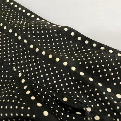 【中古品】【メンズ】 WACKO MARIA ワコマリア DOT STRIPE S S SHIRT ドット ストライプ ショートスリーブ シャツ トップス 半袖 142-260626-ya-07-izu サイズ：M カラー：ブラック×ホワイト 万代Net店