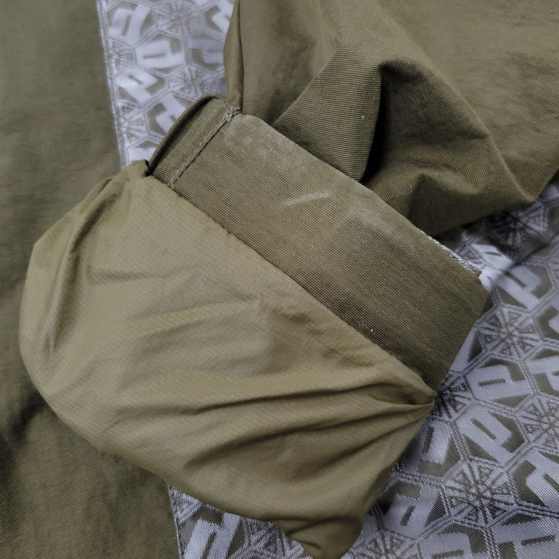 【中古品】【メンズ】 ANREALAGE アンリアレイジ × PUMA プーマ JACQUARD WOVEN JACKET 537077-62 ジャガード ウーブン ジャケット 140-260704-as-07-izu サイズ：L カラー：カーキ 万代Net店