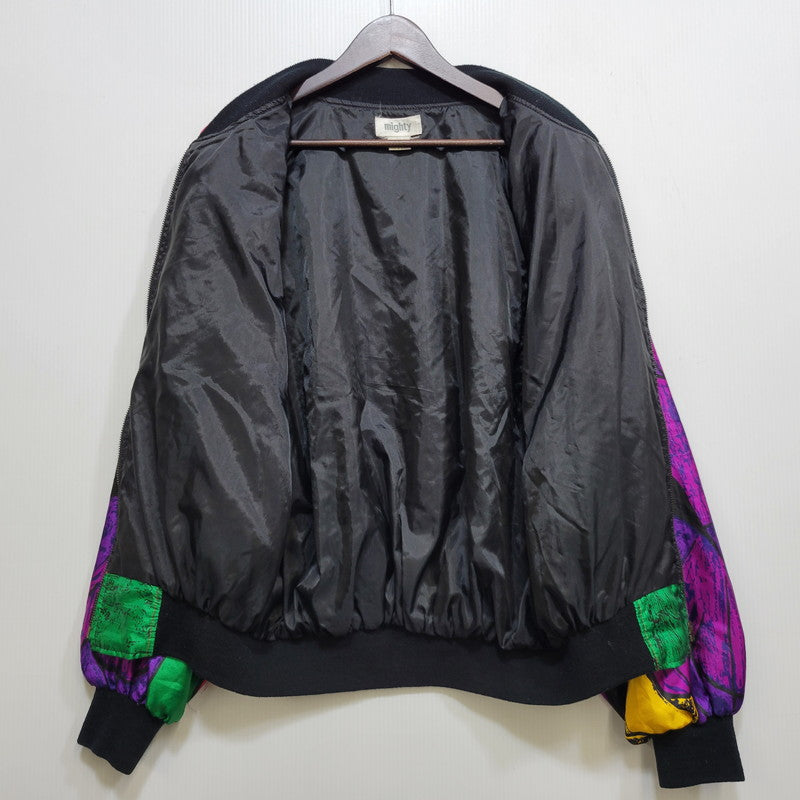 【現状渡し品】【メンズ】 MIGHTY マイティ PICASSO PRINT BLOUSON JACKET ピカソ プリント ブルゾン ジャケット 146-260704-as-04-izu カラー：マルチカラー 万代Net店