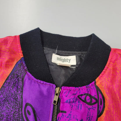 【現状渡し品】【メンズ】 MIGHTY マイティ PICASSO PRINT BLOUSON JACKET ピカソ プリント ブルゾン ジャケット 146-260704-as-04-izu カラー：マルチカラー 万代Net店