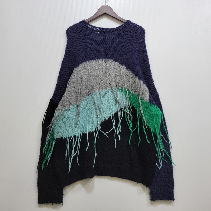 【中古品】【メンズ】 Jieda ジエダ PANEL OVER KNIT JIE-20W-KN01 パネル オーバー ニット 140-260704-as-03-izu サイズ：1 カラー：マルチカラー 万代Net店