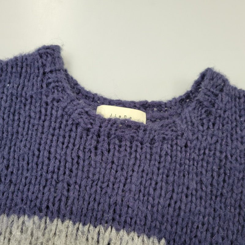 【中古品】【メンズ】 Jieda ジエダ PANEL OVER KNIT JIE-20W-KN01 パネル オーバー ニット 140-260704-as-03-izu サイズ：1 カラー：マルチカラー 万代Net店