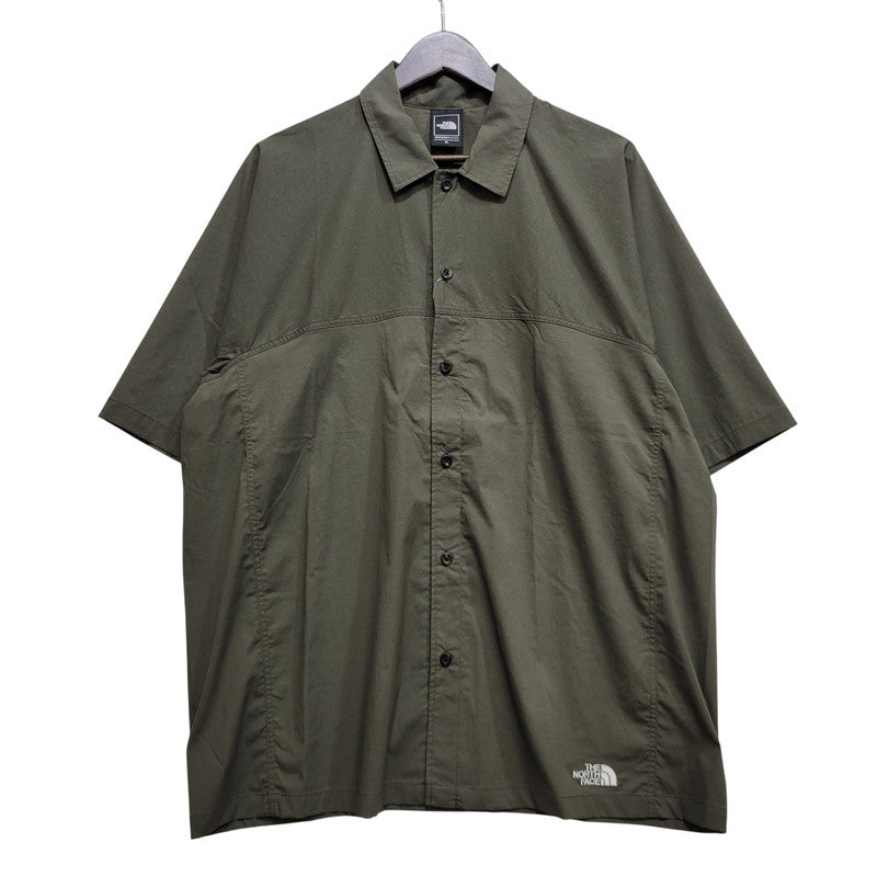 【中古美品】【メンズ】 THE NORTH FACE ザ・ノースフェイス VALLEY BREEZE SHIRT NR62630R バレーブリーズシャツ 半袖 144-260704-as-01-izu サイズ：XL カラー：NT（ニュートープ） 万代Net店