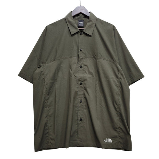 【中古美品】【メンズ】 THE NORTH FACE ザ・ノースフェイス VALLEY BREEZE SHIRT NR62630R バレーブリーズシャツ 半袖 144-260704-as-01-izu サイズ：XL カラー：NT（ニュートープ） 万代Net店