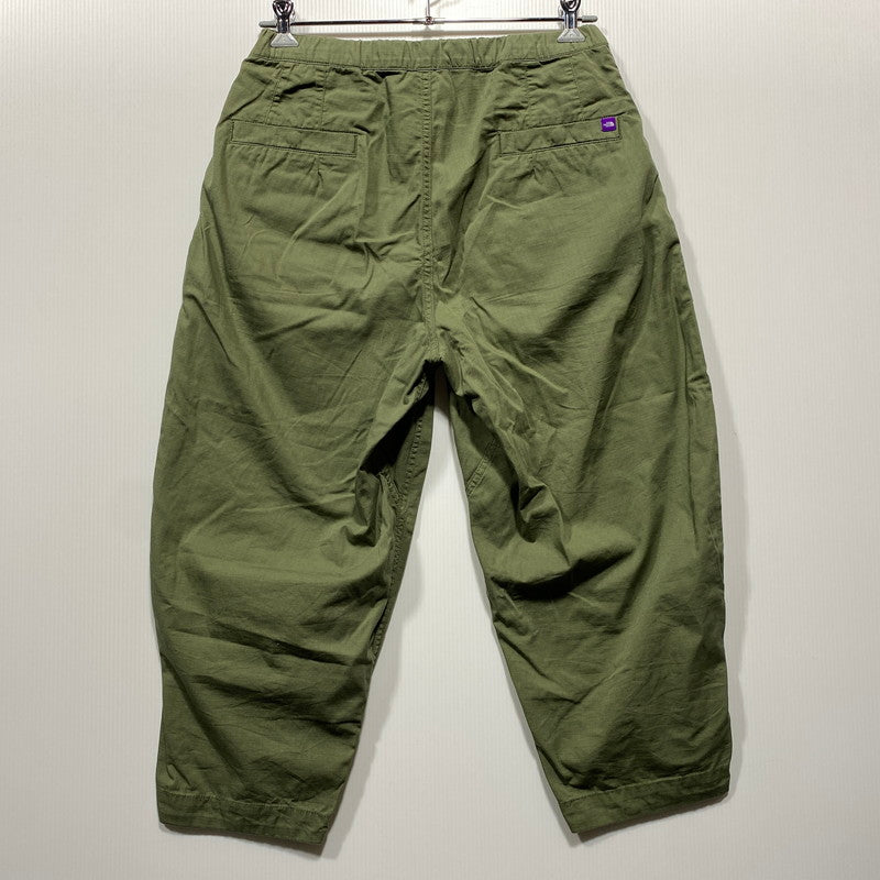 【中古品】【メンズ】 THE NORTH FACE - PURPLE LABEL ザ・ノース・フェイス パープルレーベル RIPSTOP WIDE CROPPED FIELD PANTS リップストップ ワイド クロップド フィールドパンツ ズボン ボトムス 144-260626-ya-04-izu サイズ：30 カラー：カーキ 万代Net店