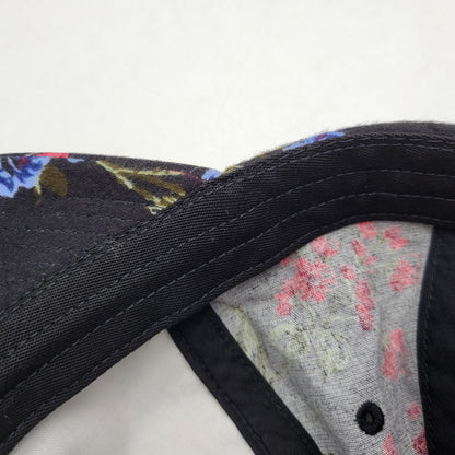 【中古品】【メンズ/レディース】 SUPREME シュプリーム 26SS FLORAL FLANNEL フローラル フランネル 6-PANEL キャップ 帽子 185-260625-ya-21-izu サイズ：ONE SIZE（58cm） カラー：ブラック 万代Net店