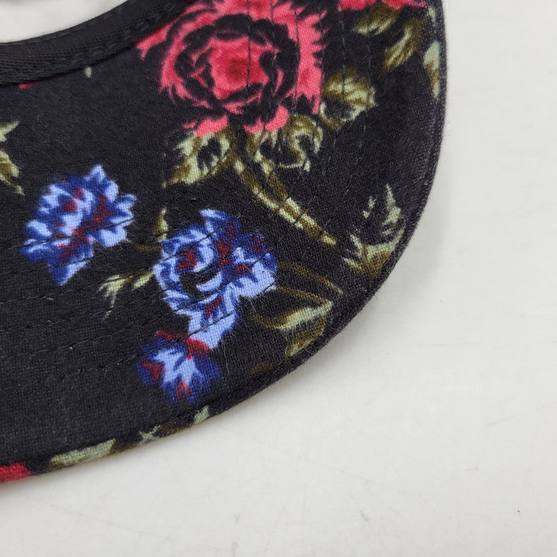 【中古品】【メンズ/レディース】 SUPREME シュプリーム 26SS FLORAL FLANNEL フローラル フランネル 6-PANEL キャップ 帽子 185-260625-ya-21-izu サイズ：ONE SIZE（58cm） カラー：ブラック 万代Net店