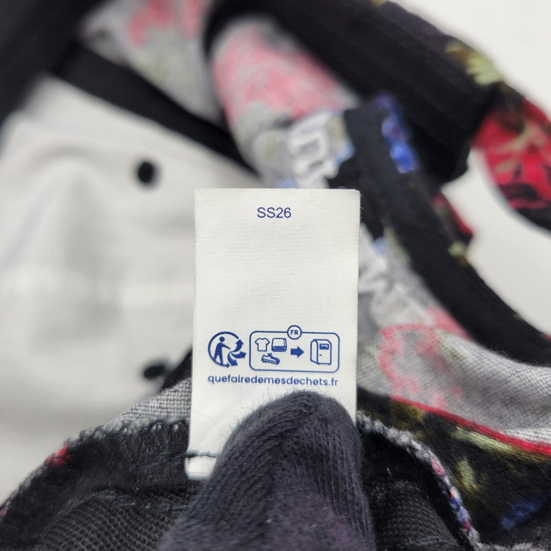 【中古品】【メンズ/レディース】 SUPREME シュプリーム 26SS FLORAL FLANNEL フローラル フランネル 6-PANEL キャップ 帽子 185-260625-ya-21-izu サイズ：ONE SIZE（58cm） カラー：ブラック 万代Net店