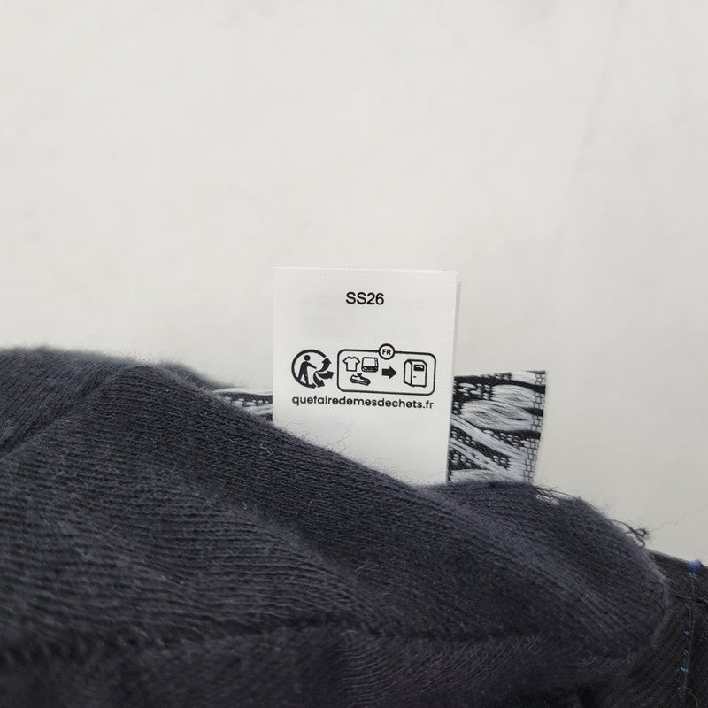 【中古美品】【メンズ】 SUPREME シュプリーム 26SS GOTHIC OUTLINE ADJUSTABLE NEW ERA ゴシック アウトライン アジャスタブル ニューエラ キャップ 帽子 185-260625-ya-20-izu サイズ：ONE SIZE カラー：ネイビー 万代Net店