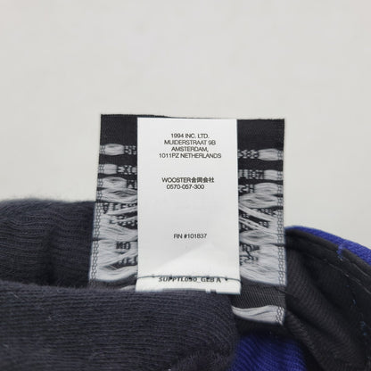 【中古美品】【メンズ】 SUPREME シュプリーム 26SS GOTHIC OUTLINE ADJUSTABLE NEW ERA ゴシック アウトライン アジャスタブル ニューエラ キャップ 帽子 185-260625-ya-20-izu サイズ：ONE SIZE カラー：ネイビー 万代Net店