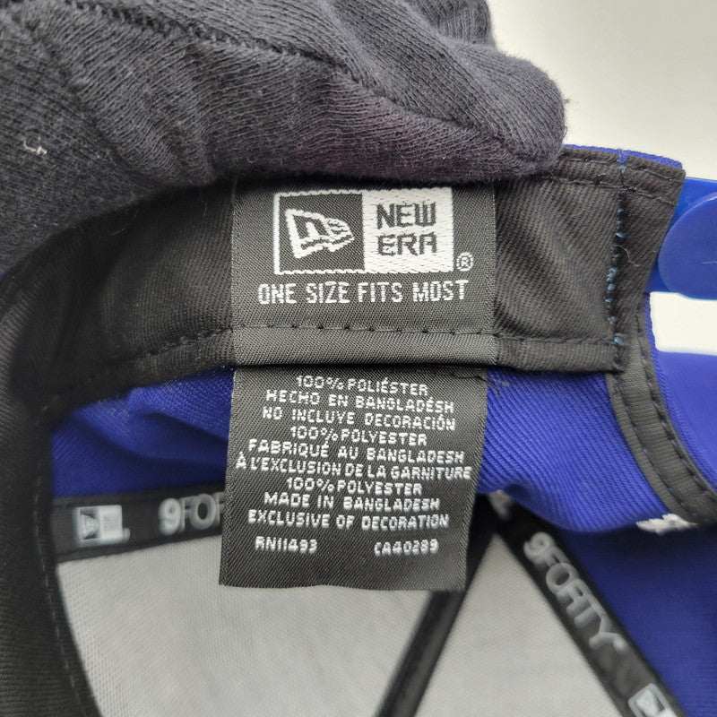 【中古美品】【メンズ】 SUPREME シュプリーム 26SS GOTHIC OUTLINE ADJUSTABLE NEW ERA ゴシック アウトライン アジャスタブル ニューエラ キャップ 帽子 185-260625-ya-20-izu サイズ：ONE SIZE カラー：ネイビー 万代Net店