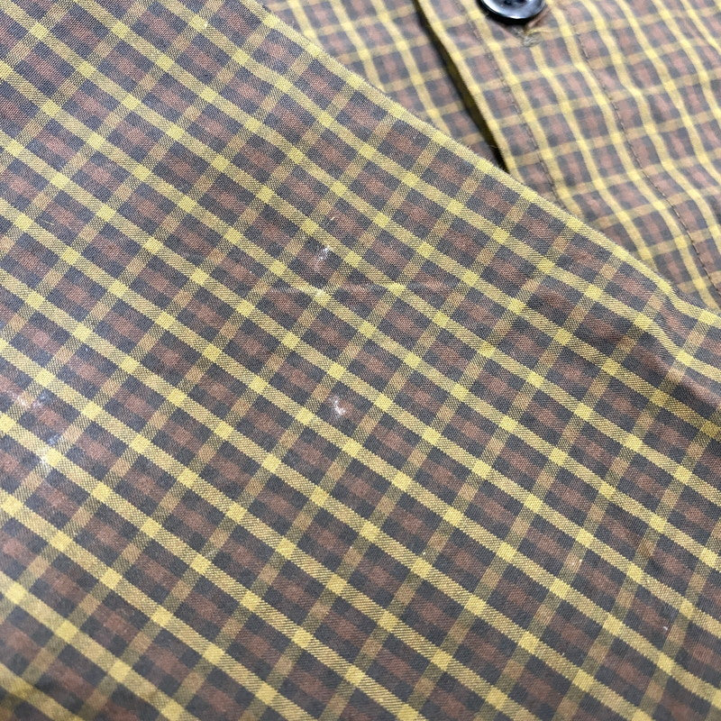 【中古品】【メンズ】 WHIMSY ウィムジー WMS-21SS-SH02 L S CHECK SHIRT ロングスリーブ チェック シャツ トップス 長袖 142-260712-ya-10-izu サイズ：XL カラー：カーキ 万代Net店