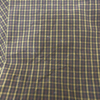 【中古品】【メンズ】 WHIMSY ウィムジー WMS-21SS-SH02 L S CHECK SHIRT ロングスリーブ チェック シャツ トップス 長袖 142-260712-ya-10-izu サイズ：XL カラー：カーキ 万代Net店