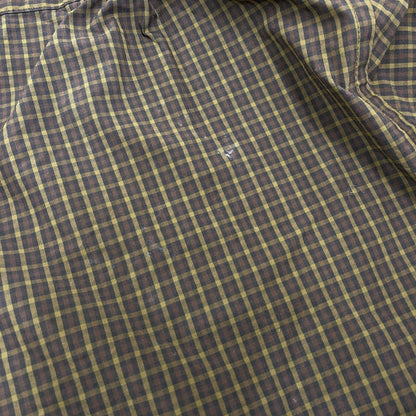 【中古品】【メンズ】 WHIMSY ウィムジー WMS-21SS-SH02 L S CHECK SHIRT ロングスリーブ チェック シャツ トップス 長袖 142-260712-ya-10-izu サイズ：XL カラー：カーキ 万代Net店
