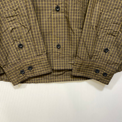 【中古品】【メンズ】 WHIMSY ウィムジー WMS-21SS-SH02 L S CHECK SHIRT ロングスリーブ チェック シャツ トップス 長袖 142-260712-ya-10-izu サイズ：XL カラー：カーキ 万代Net店