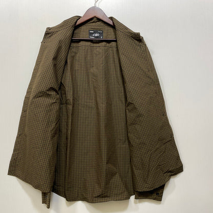 【中古品】【メンズ】 WHIMSY ウィムジー WMS-21SS-SH02 L S CHECK SHIRT ロングスリーブ チェック シャツ トップス 長袖 142-260712-ya-10-izu サイズ：XL カラー：カーキ 万代Net店