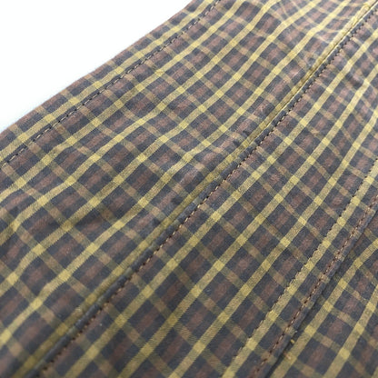 【中古品】【メンズ】 WHIMSY ウィムジー WMS-21SS-SH02 L S CHECK SHIRT ロングスリーブ チェック シャツ トップス 長袖 142-260712-ya-10-izu サイズ：XL カラー：カーキ 万代Net店