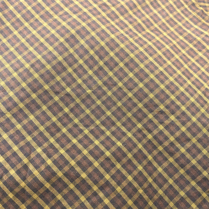 【中古品】【メンズ】 WHIMSY ウィムジー WMS-21SS-SH02 L S CHECK SHIRT ロングスリーブ チェック シャツ トップス 長袖 142-260712-ya-10-izu サイズ：XL カラー：カーキ 万代Net店