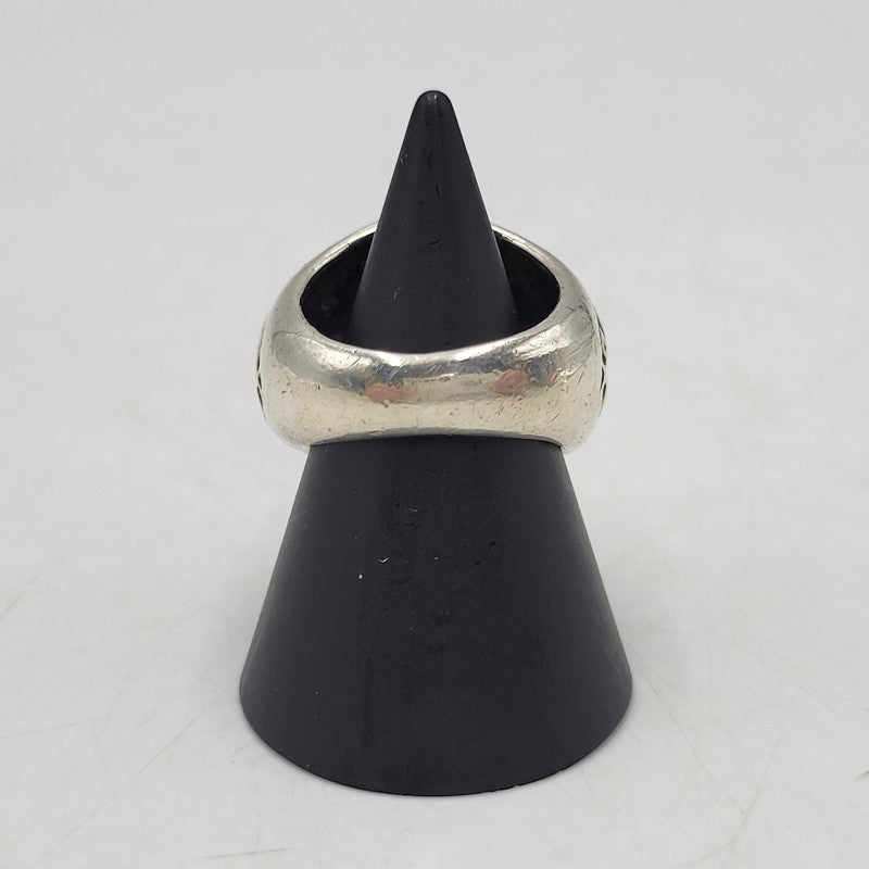 【中古品】【メンズ/レディース】 OLD STUSSY オールドステューシー SLVER シルバー 90-00S CLOWN LOGO COLLEGE RING クラウン ロゴ カレッジ リング アクセサリー 192-260625-ya-24-izu カラー：シルバー 万代Net店