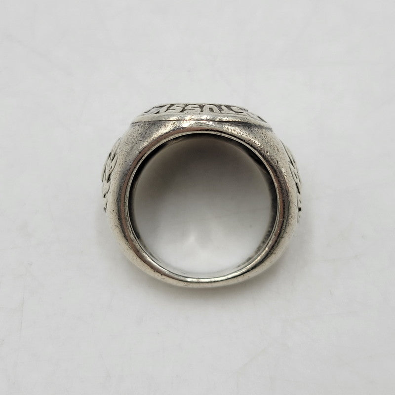 【中古品】【メンズ/レディース】 OLD STUSSY オールドステューシー SLVER シルバー 90-00S CLOWN LOGO COLLEGE RING クラウン ロゴ カレッジ リング アクセサリー 192-260625-ya-24-izu カラー：シルバー 万代Net店
