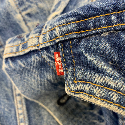 【現状渡し品】【メンズ】 Levi's リーバイス DENIM JACKET デニムジャケット 刻印523 USA製 アウター 146-260728-ay-09-izu カラー：インディゴ 万代Net店
