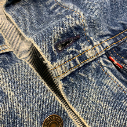 【現状渡し品】【メンズ】 Levi's リーバイス DENIM JACKET デニムジャケット 刻印523 USA製 アウター 146-260728-ay-09-izu カラー：インディゴ 万代Net店