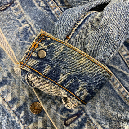 【現状渡し品】【メンズ】 Levi's リーバイス DENIM JACKET デニムジャケット 刻印523 USA製 アウター 146-260728-ay-09-izu カラー：インディゴ 万代Net店
