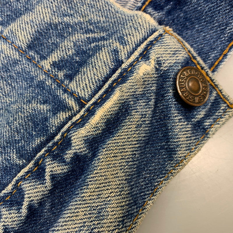 【現状渡し品】【メンズ】 Levi's リーバイス DENIM JACKET デニムジャケット 刻印523 USA製 アウター 146-260728-ay-09-izu カラー：インディゴ 万代Net店