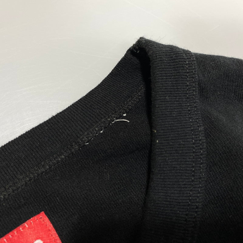 【中古品】【メンズ】 SUPREME シュプリーム 22FW NO LOVE ノーラブ S S TOP ショートスリーブ トップ 半袖 149-260625-ya-22-izu サイズ：L カラー：ブラック 万代Net店