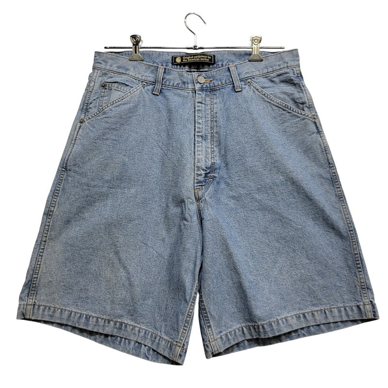 【中古品】【メンズ】 Carhartt カーハート DENIM SHORTS 0758 デニムショーツ ショートパンツ エドウィン商事タグ 157-260704-as-09-izu サイズ：34 カラー：ライトインディゴ 万代Net店