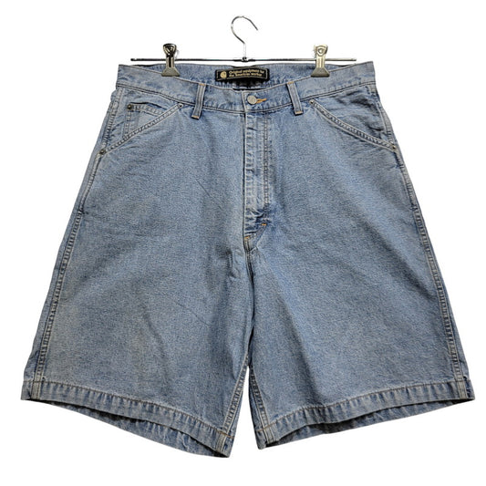 【中古品】【メンズ】 Carhartt カーハート DENIM SHORTS 0758 デニムショーツ ショートパンツ エドウィン商事タグ 157-260704-as-09-izu サイズ：34 カラー：ライトインディゴ 万代Net店