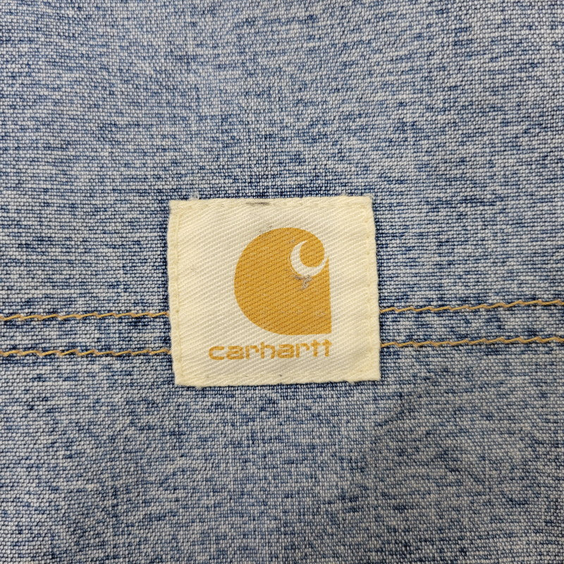 【中古品】【メンズ】 Carhartt カーハート DENIM SHORTS 0758 デニムショーツ ショートパンツ エドウィン商事タグ 157-260704-as-09-izu サイズ：34 カラー：ライトインディゴ 万代Net店