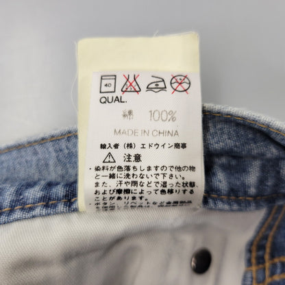 【中古品】【メンズ】 Carhartt カーハート DENIM SHORTS 0758 デニムショーツ ショートパンツ エドウィン商事タグ 157-260704-as-09-izu サイズ：34 カラー：ライトインディゴ 万代Net店