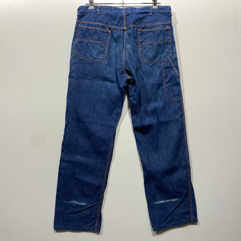 【中古品】【メンズ】 WRANGLER ラングラー SCOVILL ZIP スコヴィル ジップ 70’S DENIM PAINTER PANTS デニム ペインター パンツ ズボン ボトムス 157-260626-ya-05-izu サイズ：40×32 カラー：インディゴ 万代Net店