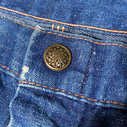 【中古品】【メンズ】 WRANGLER ラングラー SCOVILL ZIP スコヴィル ジップ 70’S DENIM PAINTER PANTS デニム ペインター パンツ ズボン ボトムス 157-260626-ya-05-izu サイズ：40×32 カラー：インディゴ 万代Net店