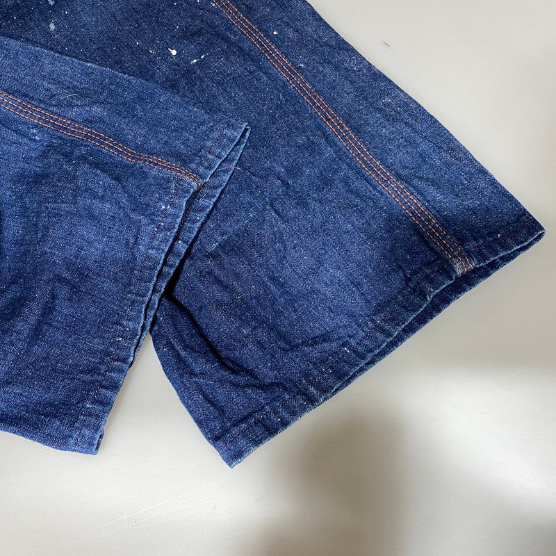 【中古品】【メンズ】 WRANGLER ラングラー SCOVILL ZIP スコヴィル ジップ 70’S DENIM PAINTER PANTS デニム ペインター パンツ ズボン ボトムス 157-260626-ya-05-izu サイズ：40×32 カラー：インディゴ 万代Net店