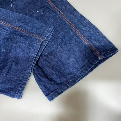 【中古品】【メンズ】 WRANGLER ラングラー SCOVILL ZIP スコヴィル ジップ 70’S DENIM PAINTER PANTS デニム ペインター パンツ ズボン ボトムス 157-260626-ya-05-izu サイズ：40×32 カラー：インディゴ 万代Net店